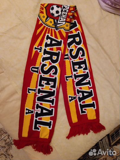 Футбольный шарф клуба Арсенал Тула