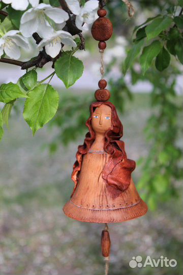 Керамический колокольчик 