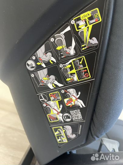 Автокресло britax romer kidfix III M Storm Grey