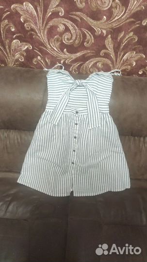 Платье-сарафан лён(хлопок)