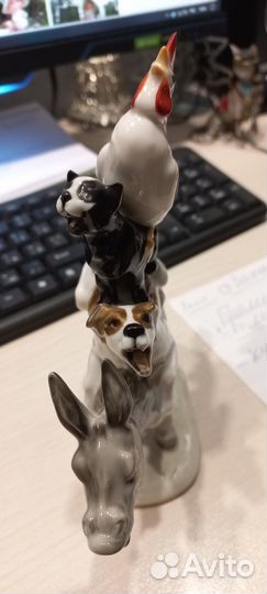 Бременские музыканты фигурка