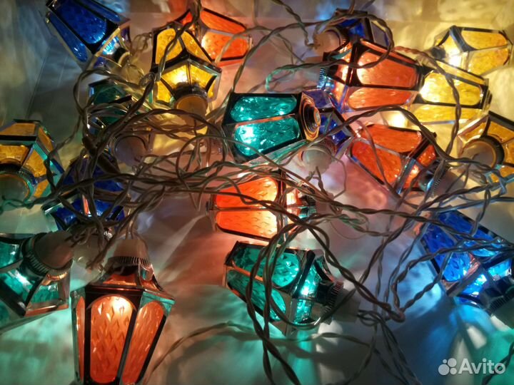 Елочная гирлянда СССР 