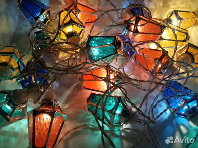 Елочная гирлянда СССР 