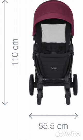 Коляска прогулочная Britax Roemer B-Motion 4 Plus