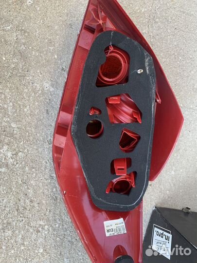 Фонарь задний peugeot 307