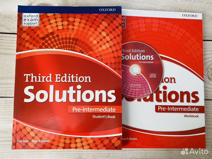 Solutions Pre - Intermediate 3ed комплект
