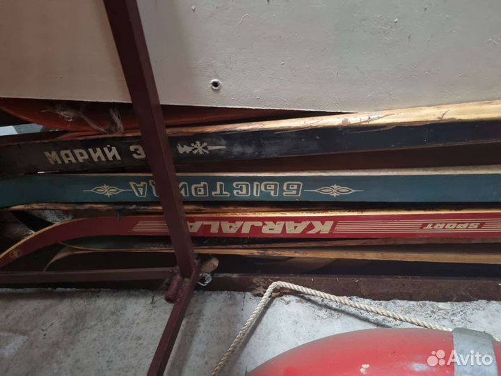 Беговые лыжи советские