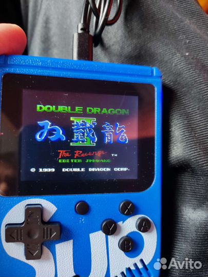 Игровая портативная приставка Sup 400 (dendy)