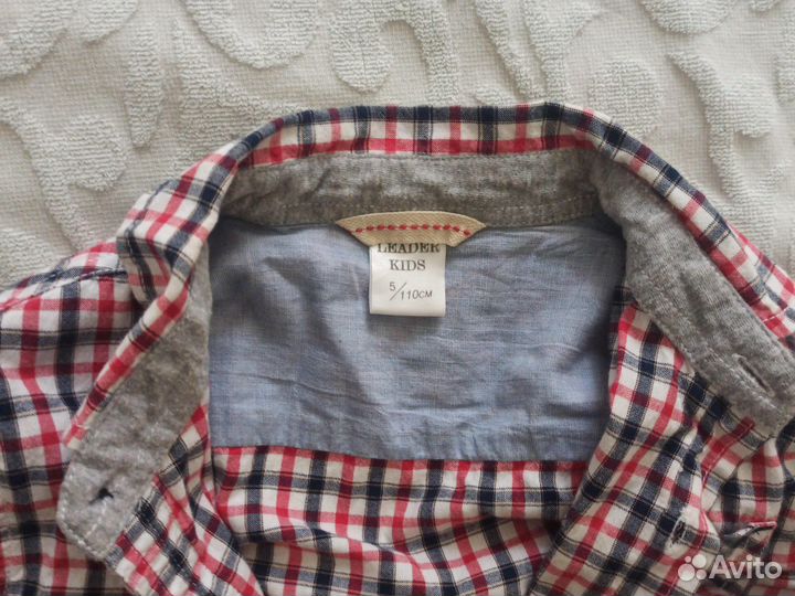 Рубашка для мальчика 110