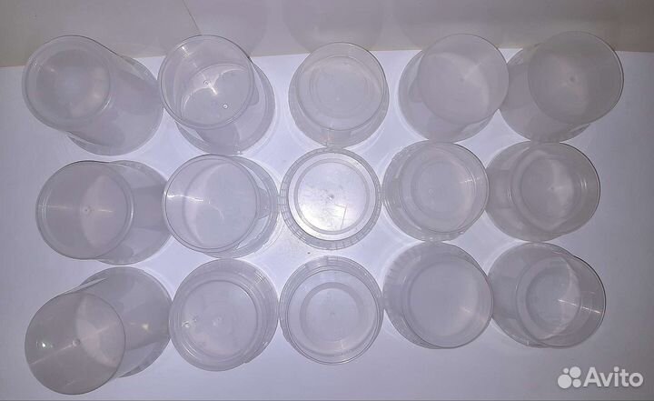 Ведерки пластиковые пищевые из-под капусты 20 шт