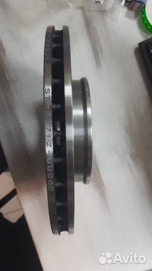 Диск тормозной передний hyundai solaris/rio