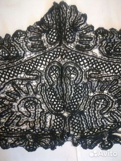 Старинный кружевной шарфик