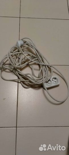 Удлинитель уличный 2*1.5 10м