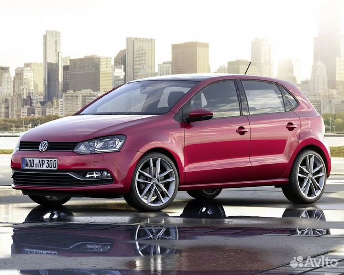 Стекла фар Volkswagen Polo 5 рестайлинг 2015-2020