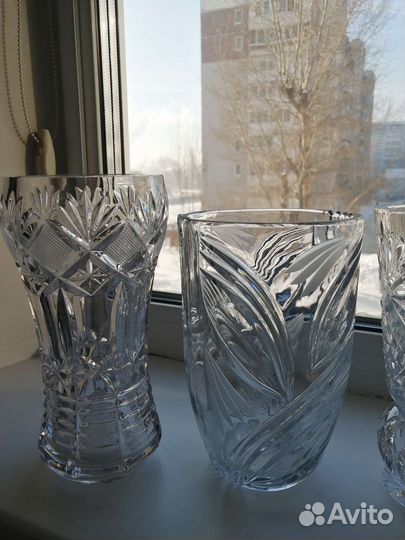 Ваза хрустальная СССР