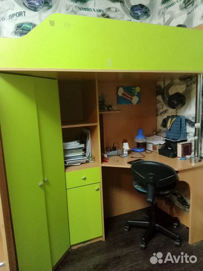 Детская кровать чердак