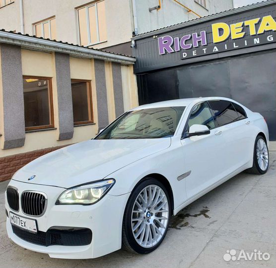 Прокат авто на свадьбу с водителем BMW 7 серии F02