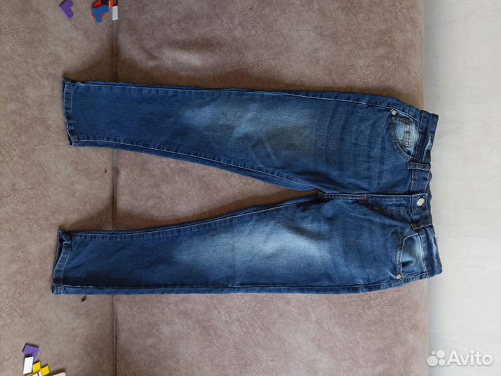 Джинсы на мальчика 134