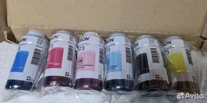 Чернила для принтера epson l805