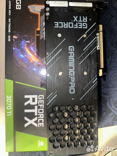 Видеокарта rtx 3070 ti