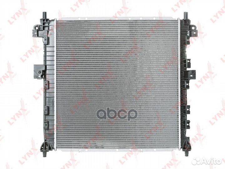 Радиатор охлаждения паяный AT;SsangYong Kyron (DJ)