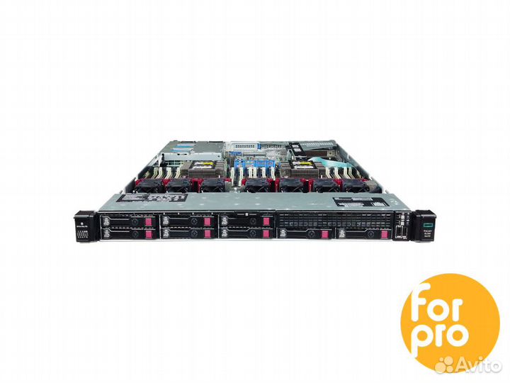 Сервер HP DL360 Gen10 8SFF E208 2x6140Gold 48GB