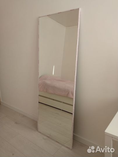 Новое настенное зеркало белое 160x60