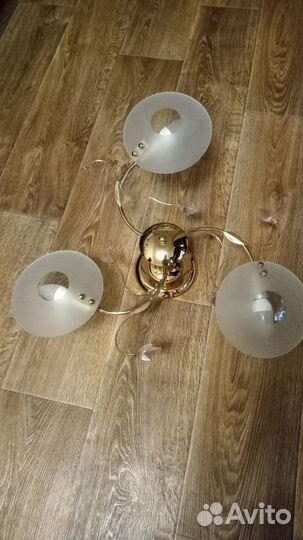 Люстра потолочная бу