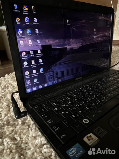 Toshiba ноутбук
