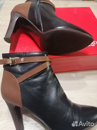 Ботильоны натуральная кожа