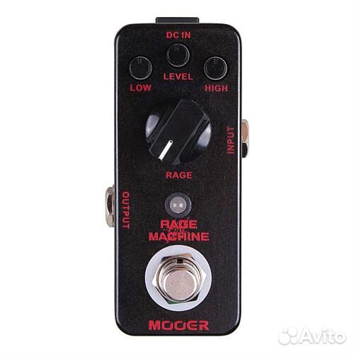 Мини-педаль Metal Distortion Mooer Rage Machine