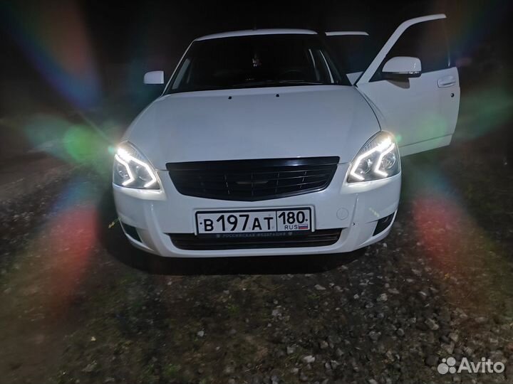 Фары с 4-мя BI LED линзами Приора