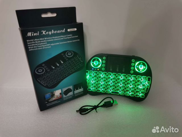 Беспроводная портативная клавиатура + Tuch Pad