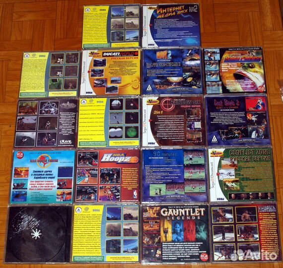 Диски, игры для Sega Dreamcast