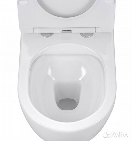 Унитаз подвесной Vincea Evo, с сиденьем