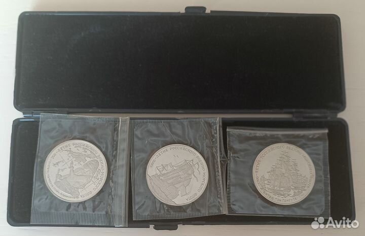 Набор медалей «300 лет Российскому флоту» выпуск 2