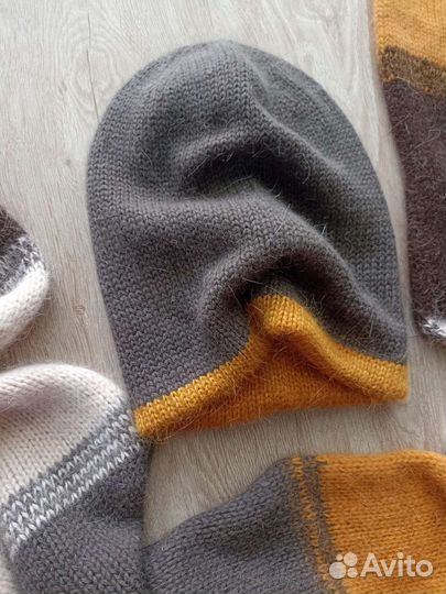 Зимняя шапка из пуха норки