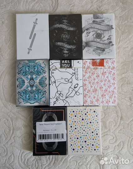 Дизайнерские колоды игральных карт