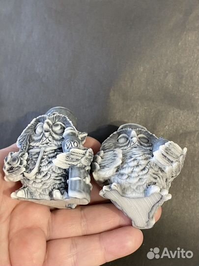 Фигурки леший кикимора совы