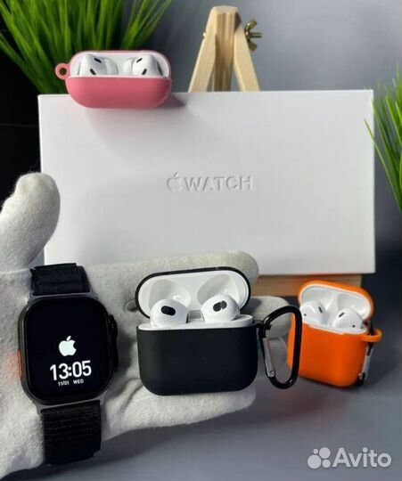 Apple watch 8 + airpods 2/3/pro