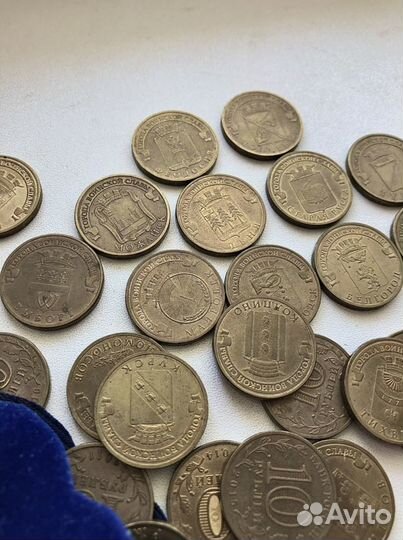 Юбилейные монеты 10 рублей