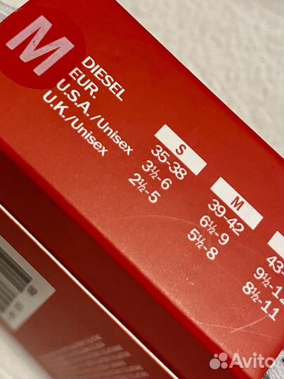 Diesel.комплект носков. Size M