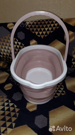 Ведро складное силиконовое