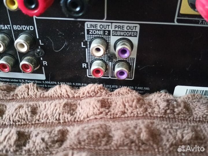 Av ресивер Onkyo tx-nr 626