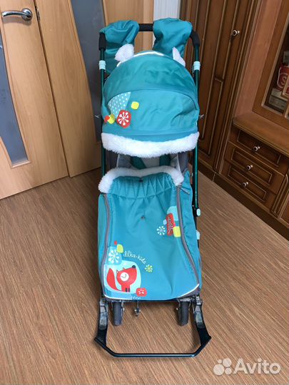 Коляска санки