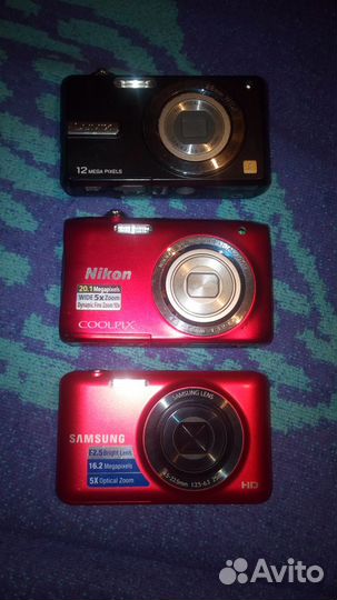 Фотоаппараты Sony Nikon Kodak Olympus Samsung