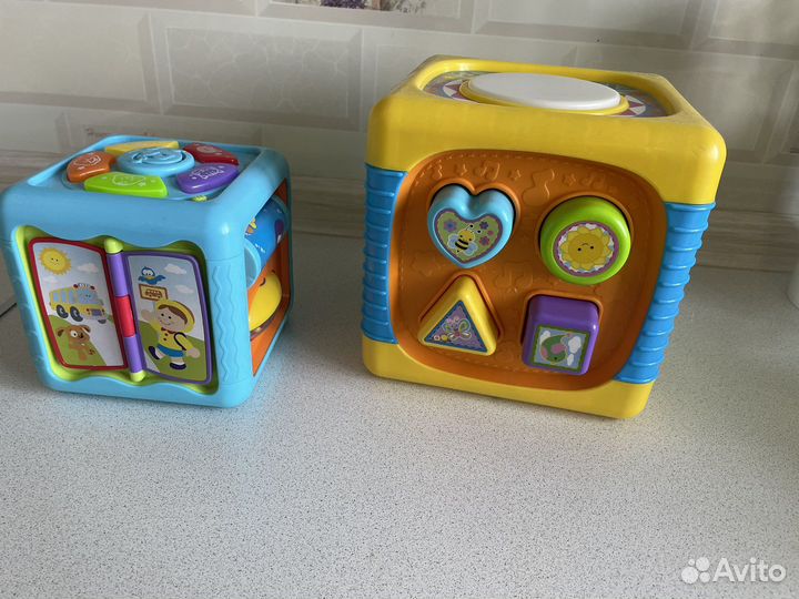 Развивающий кубик baby go