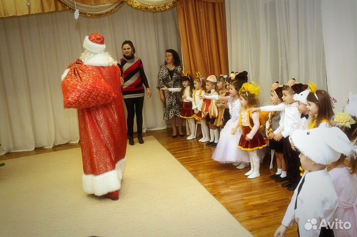 Дед Мороз в кружок или секцию, детский сад и школу