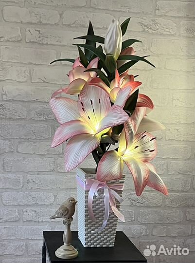 Светильник декоративный Лилии