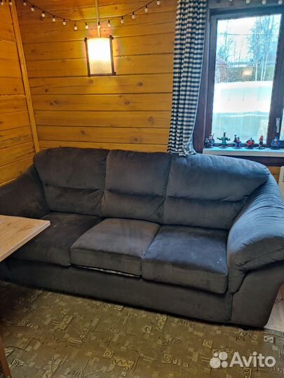 Диван прямой раскладной бу